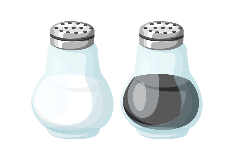 Salière et poivrière